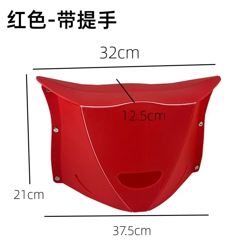 Plastic Folding Stool Outdoor Camping Fishing Portable Mazar Home Storage Folding Stool Simple Bench