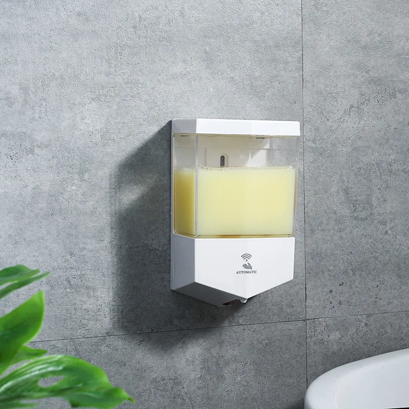 Soap Dispenser New High-end Intelligent Automatic Induction Wall-mounted Soap Box Large Capacity 650ML
