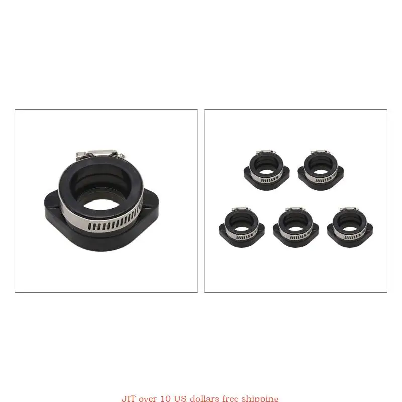 Motorcycle Carburetor Rubber Adapter Inlet Intake Pipe 48mm for PWK 28/30mm