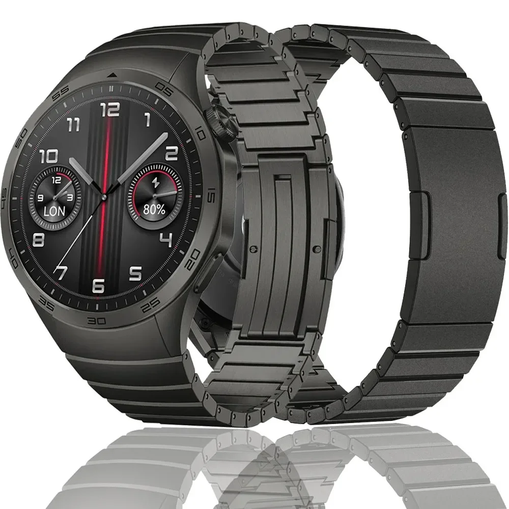 

Ремешок для браслета без зазоров 22 мм для Huawei Watch GT4 46 мм, металлический ремешок из нержавеющей стали GT5 46 мм, сменный ремешок для часов, аксессуары