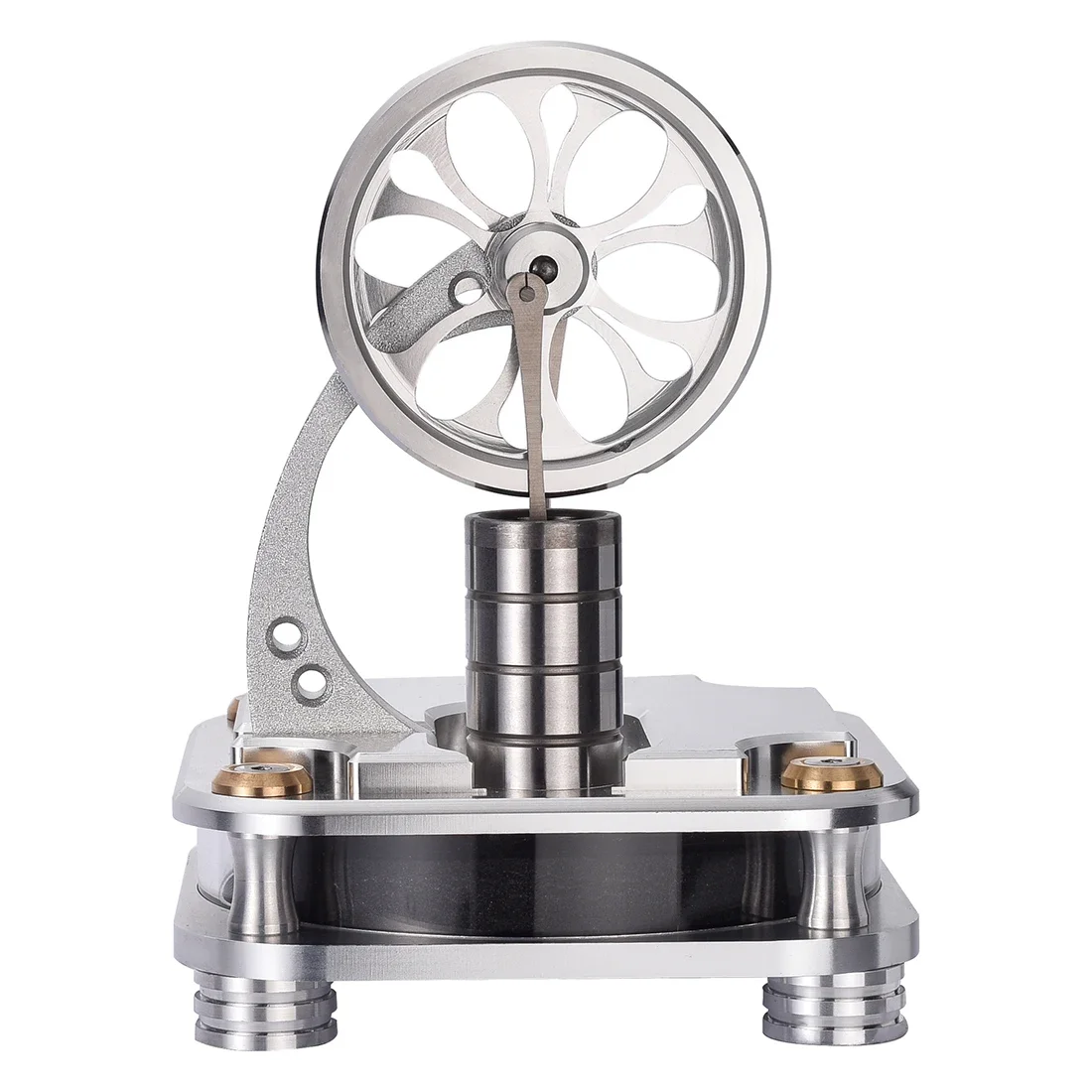 Newest Stirling Engine Model All Metal Boutique Vertical Launching Scientific Puzzle Toy Gift for Class Teaching Science