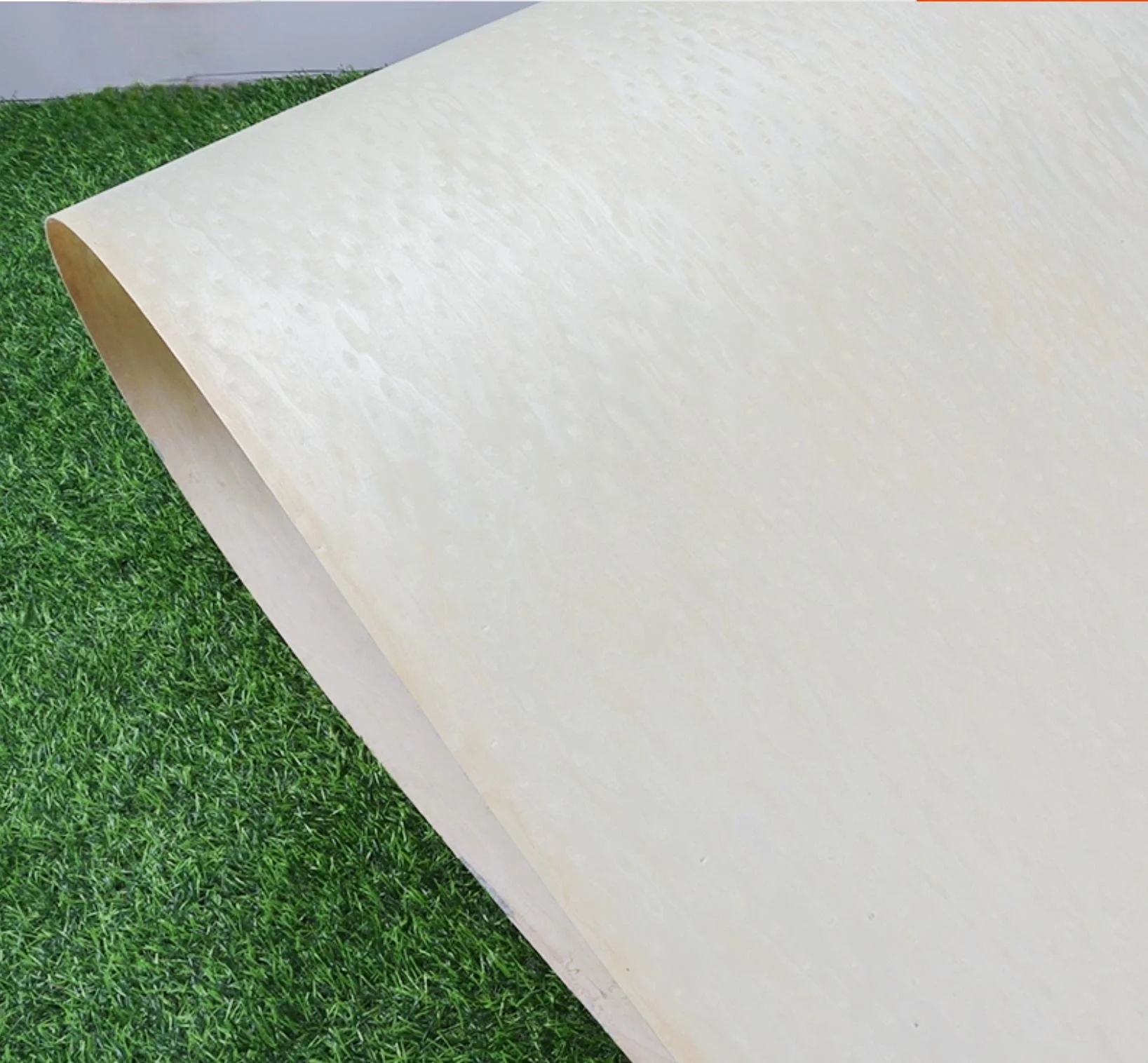 

L:2.5meters Width:580mm T:0.5mm Technology Wood White Cat's Eye Furniture Car Decoration Veneer