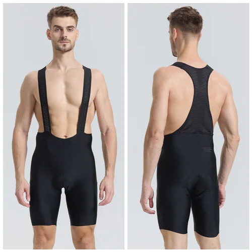 Imagen 2 del producto RION-pantalones cortos con pechera para ciclismo de montaña para hombre, ropa de ciclismo de montaña, mallas para bicicleta de descenso, Motocross Dolomiti 8H para exteriores Pro