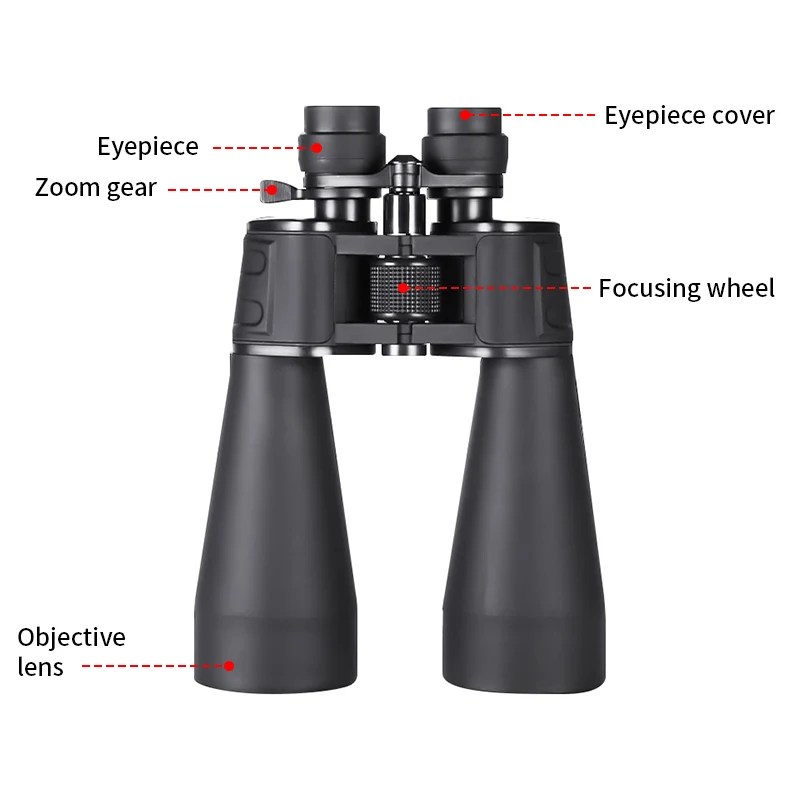 Imagem -06 - High Power Professional Long Range Telescope High Zoom Binocular Observe Caça Viagem de Animais Concertos de Caminhada 1030x60