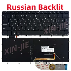 XIN-Russian-US Backlit Laptop Keyboard For Dell Precision 5510 m5510 5520 5530