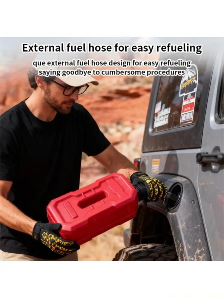 J0MA 2L Capacity Canister Perfect For Adventure Riding Easy Installation