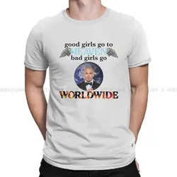 Mr Worldwide Pitbull 100% Cotton TShirts Good Girls Go To Heaven Personalize Homme T Shirt Hipster Tops Size S-6XL
