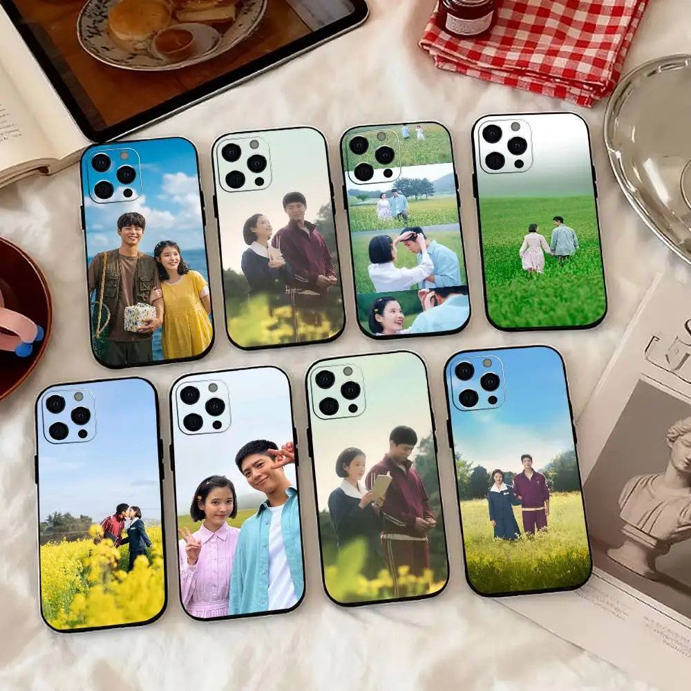 

when-n life gives you tangerines K-drama Phone Case For iPhone 17,16,15,14,13,12,11 Plus,Pro Max,XS,Soft Silicone Black Cover