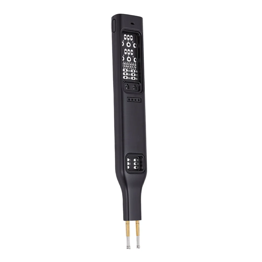 Component Diagnostic Optocoupler Tester For Circuit Board Repair Automatic Testing LED Indicator Display Retractable Probes