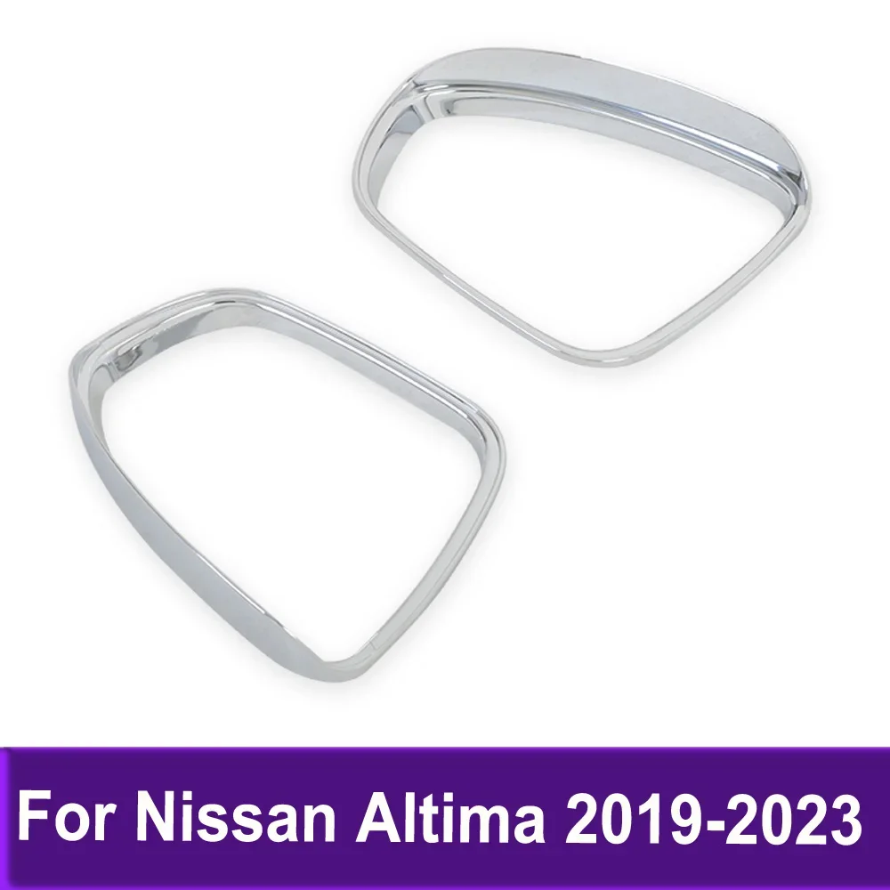 

Rearview Mirror Rain Shade Visor Cover For Nissan Altima 2019 2020 2021 2022 2023 Mirrors Eyebrow Trim Accessories Chrome