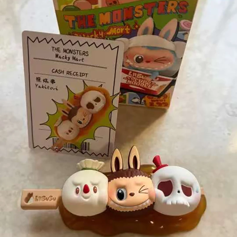 

THE MONSTERS Wacky Mart Series Genuine Blind Box Toys Kawaii Anime Action Figure Caixa Caja Surprise Mystery Box Dolls Girl Gift