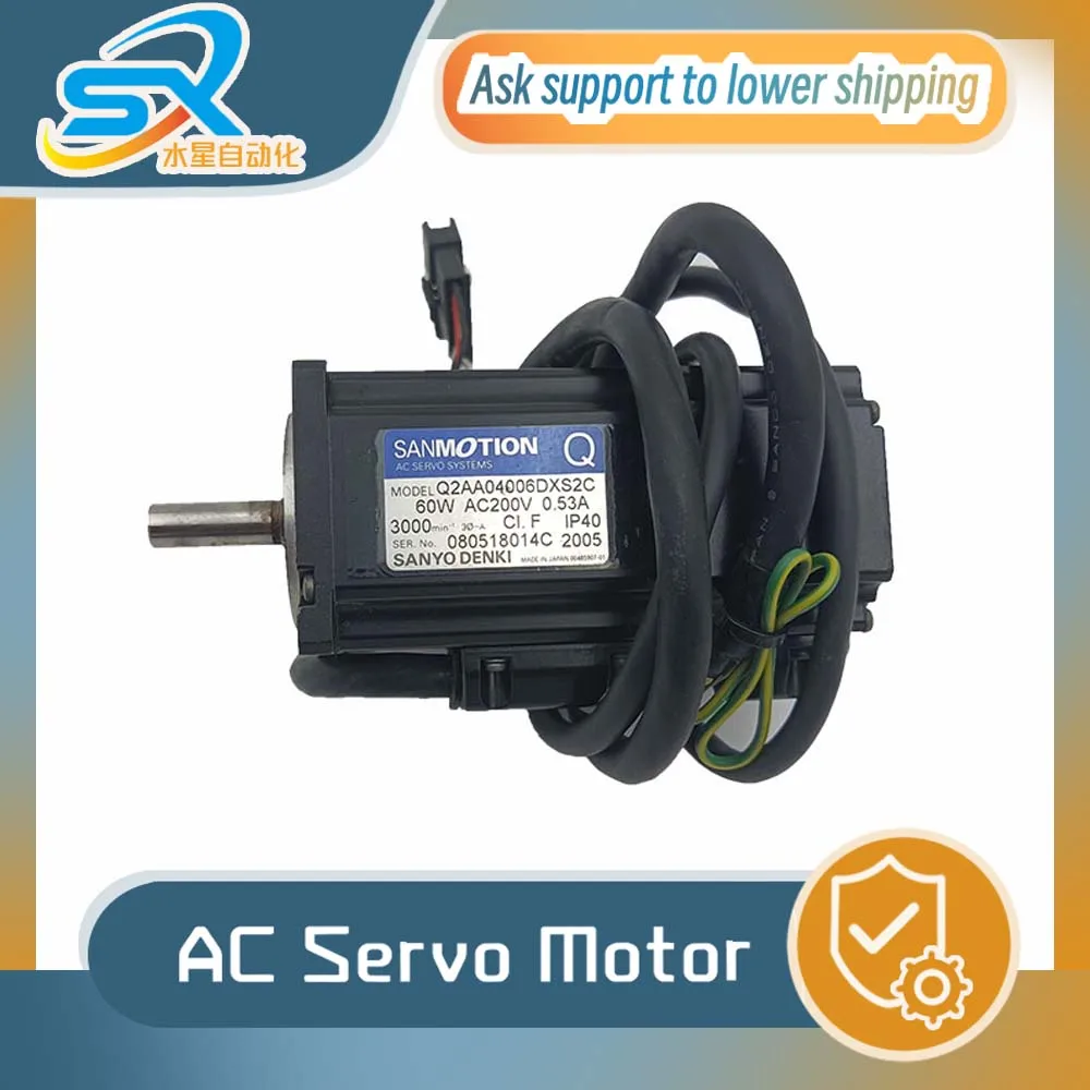

SANYO DENKI Q2AA04006DXS2C 60w Servo Motor For Robotics Provide Photos And Videos Photo Shipment