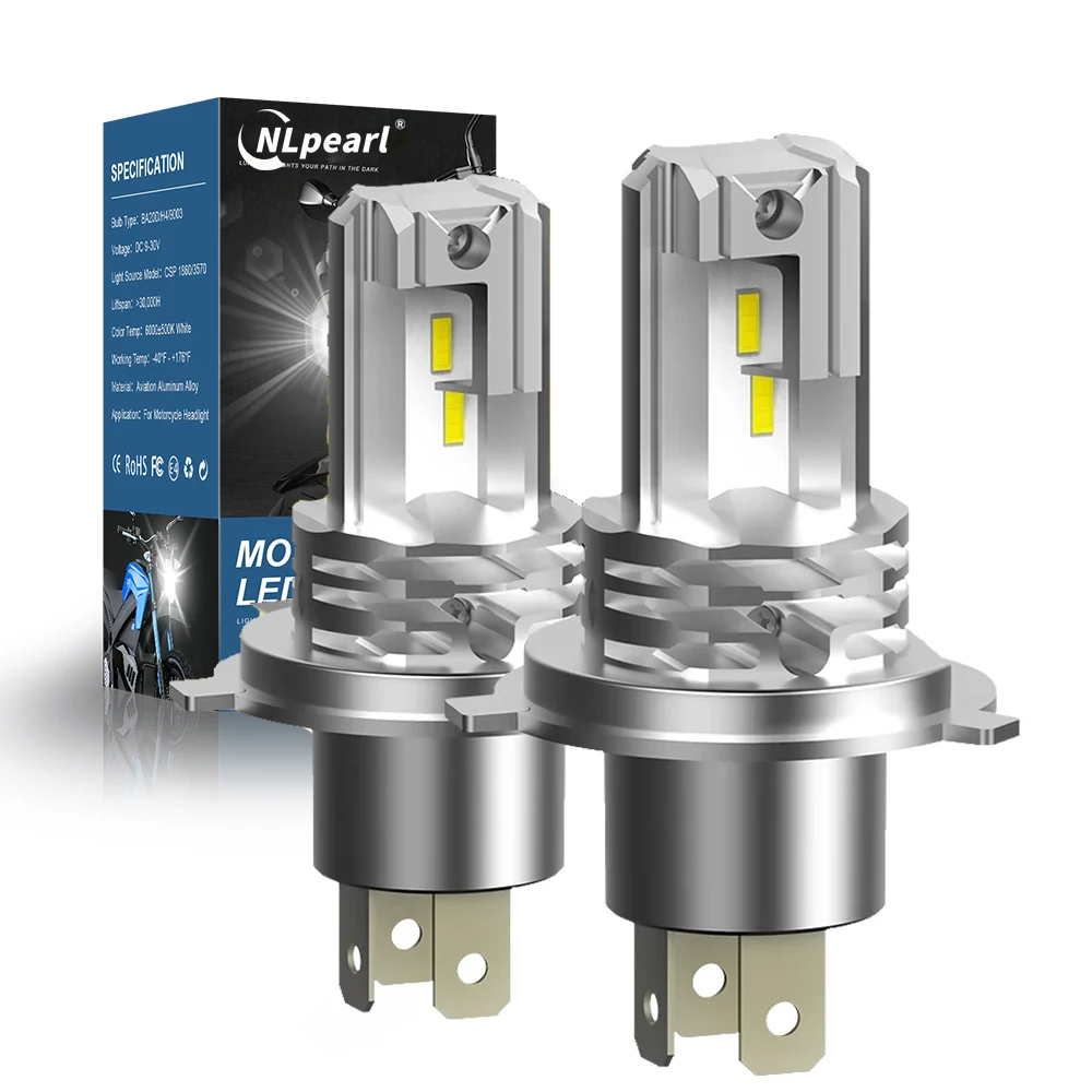 1/2Pcs H4 9003 Led …