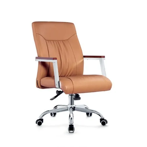 

# Modern Executive Office Dining Chair Synthetic Leather PU Foam Luxury Leather Office Furniture