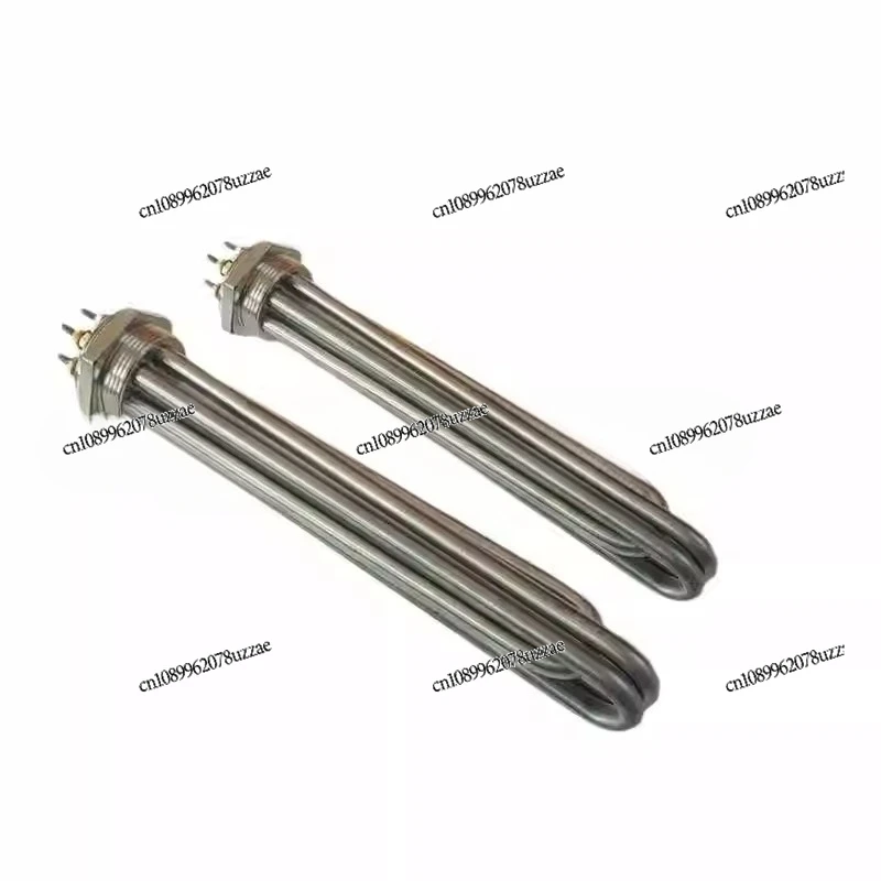 1.5 Inch 2 Inch Stainless Steel Electric Heating Tube DN40 Threaded Heating Tube, Boiler Electric Heating Tube 220V/380V