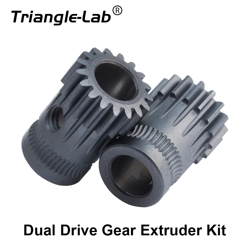 Trianglelab RNC Dual Drive Gear Extruder For DDB V2.0 DDB V2.1 Sherpa mini Extruder Prusa 3d Printer