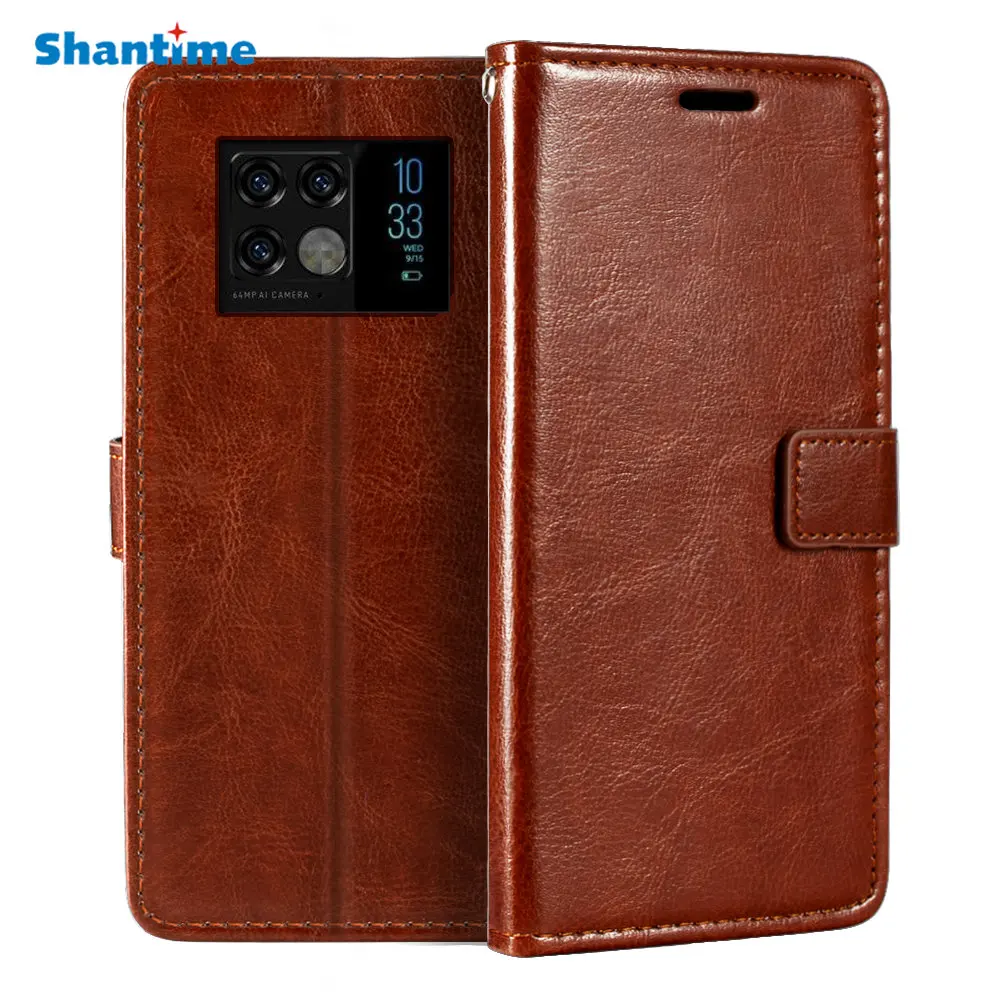 Case For Doogee V20 Pro Wallet Premium PU Leather Magnetic Flip Case Cover With Card Holder And Kickstand For Doogee V20 Pro