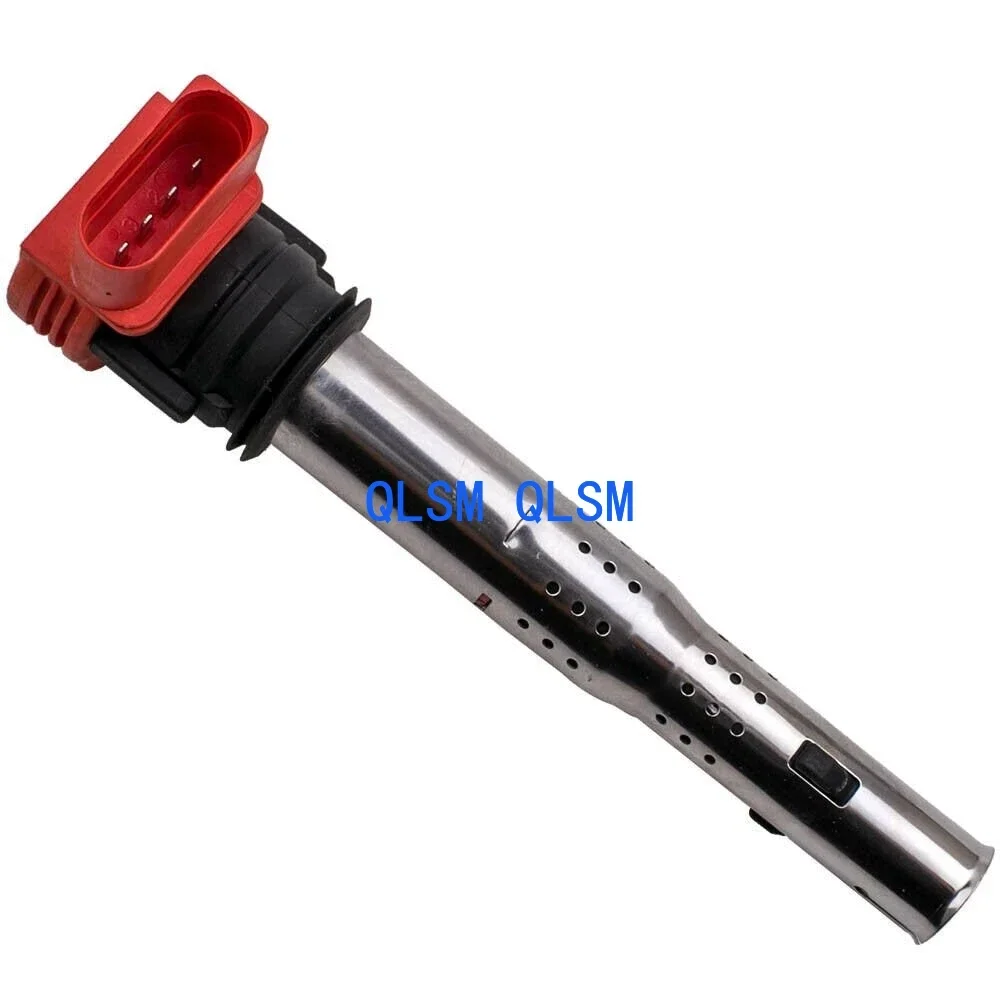 아우디 TT A4 A3 폭스바겐 골프 제타 Eos GTI 2.0L 2.0T-용 4피스 점화 코일 및 점화 플러그