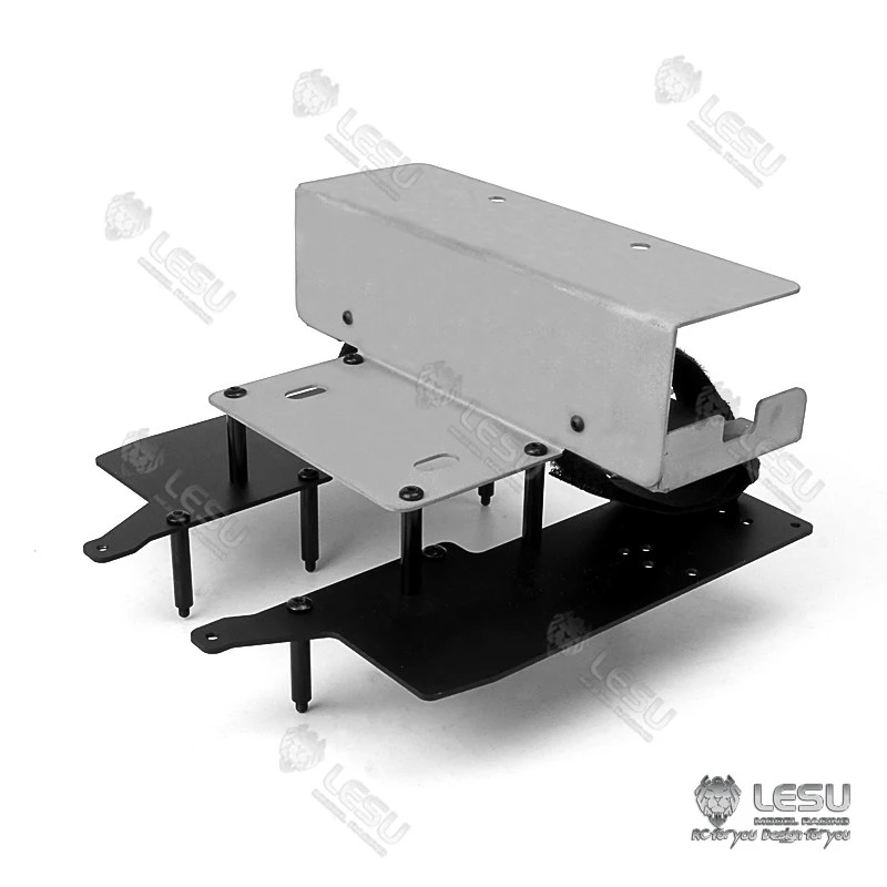 LESU Für 1/14 Tamiya Fh16 Traktor-LKW-Modell Spielzeug DIY Modifiziertes Zweite-Boden-Plattform-Set G-6243 RC-Zubehör – Detail 7