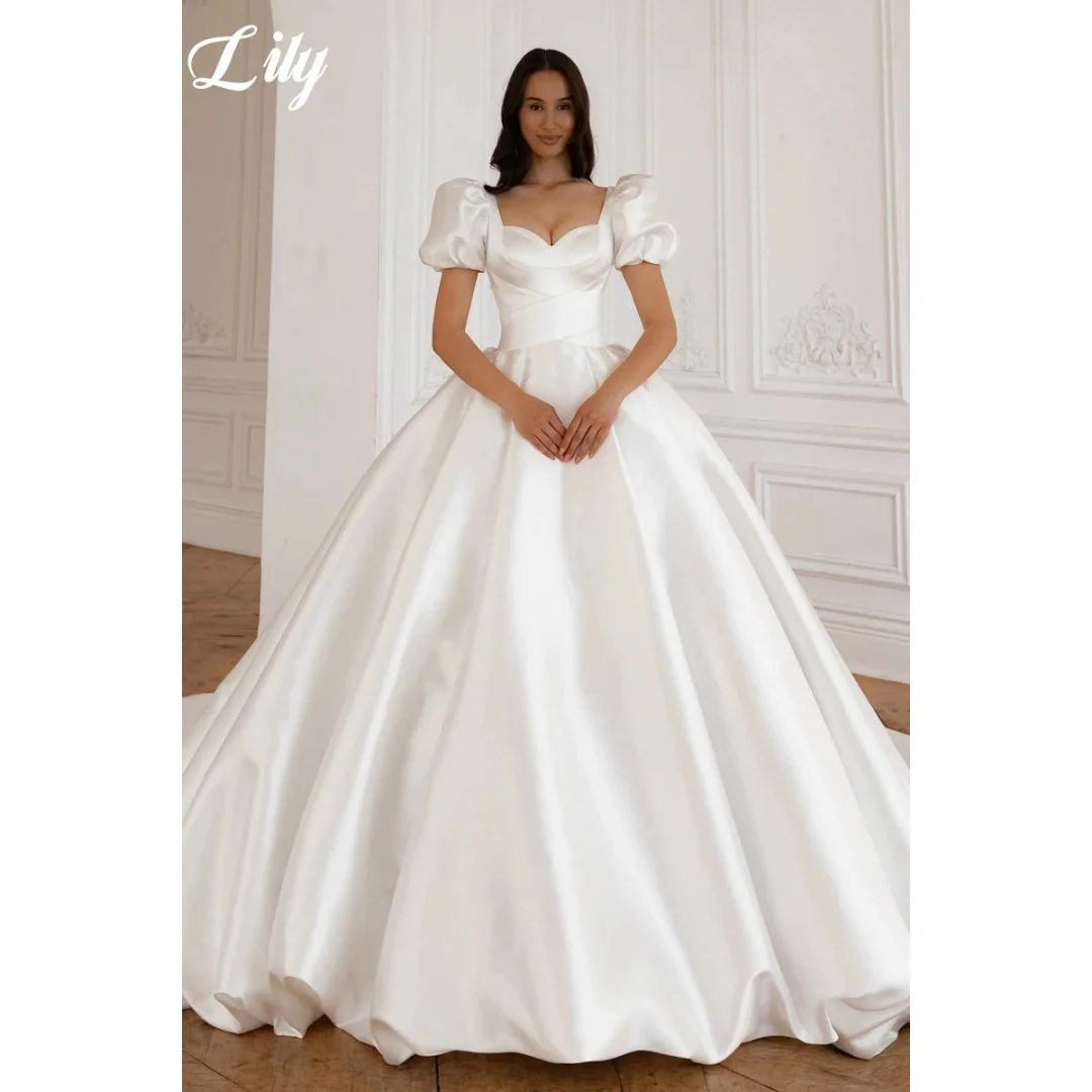 

Lily White Elegant Evening Dresses Off the Shoulder Backless Prom Dress Satin Mermaid Wedding Party Dress robe de bal Customized