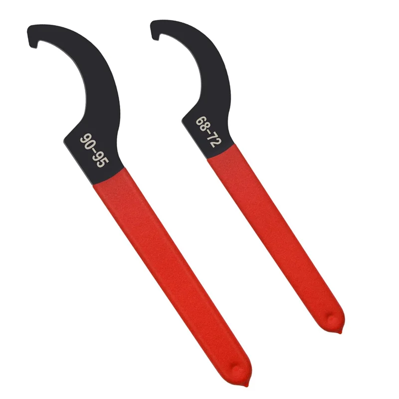 

AB34-2Pcs Coilover Wrench C-Shape Spanner Wrench For Suspension System And Shock Adjustment