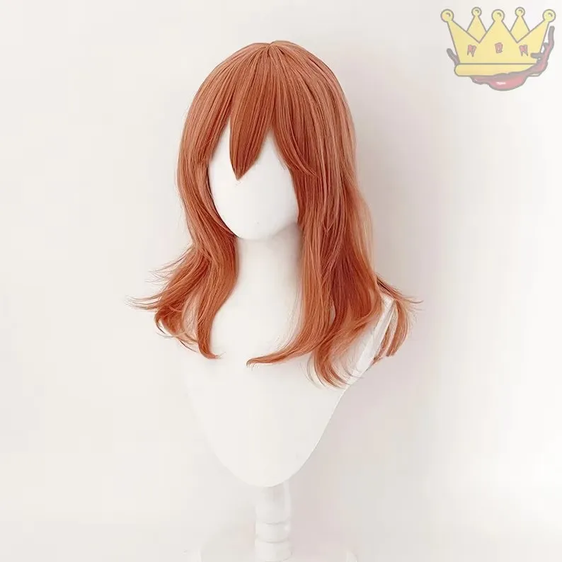 Angel Devil Cosplay Wigs Devil Hunter Cosplay Public Safety Devil Hunter Hair Cosplay Halloween Gift Handmade Synthetic Wig
