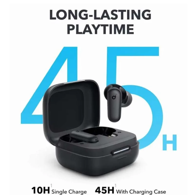 Soundcore By Anker P30i Earphones Intelligent Noise Cancelling Bluetooth Earphones Surround Sound Effects Long Battery Life 45H