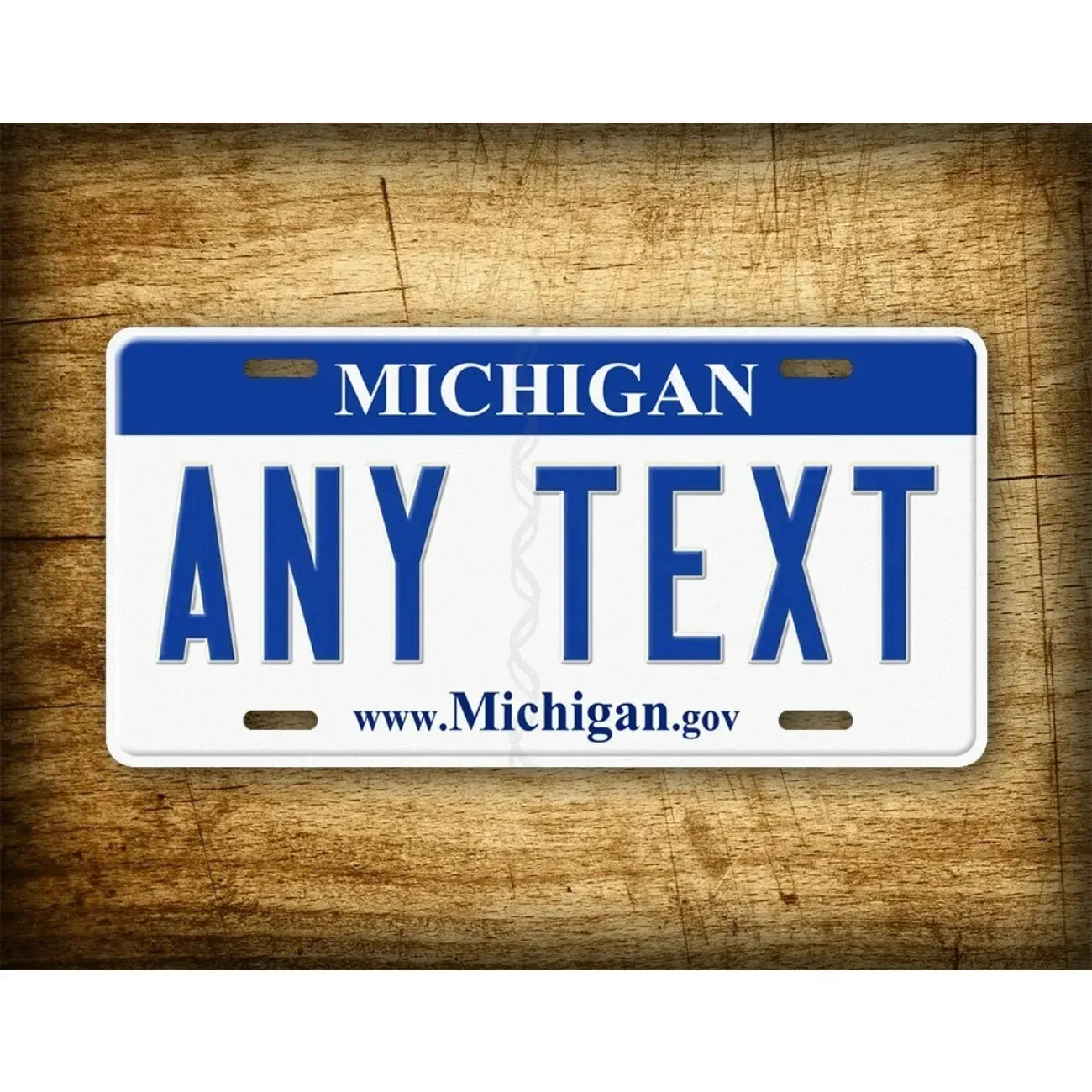 Michigan State Custom Novelty Replica Tag, Customizable Personalized Decorative Sign (Only Decoration)