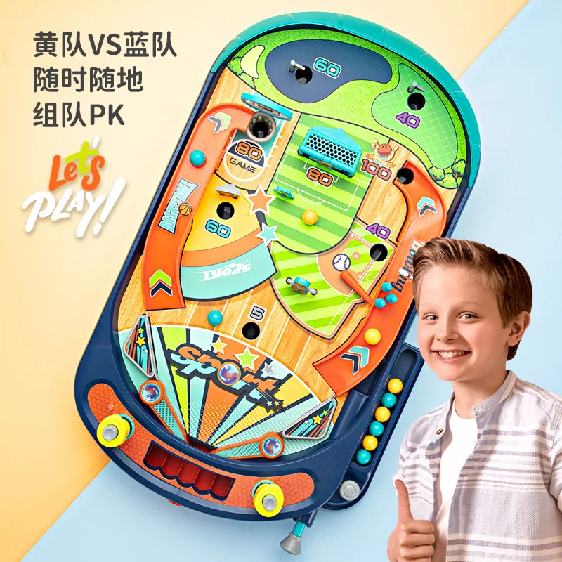 Jouets Puzzle pour enfants, formation à la réflexion du cerveau, Interaction Parent-enfant, catapulte de bureau intérieure, Machine de jeu de flipper, cadeaux pour enfants