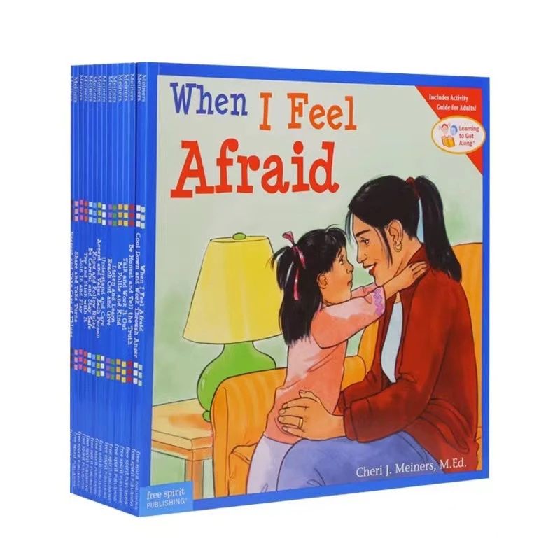 15Books Learning to Get Along Children Educational English Picture Storybook Social Skills IQ EQ Practice Kids Age 5-10