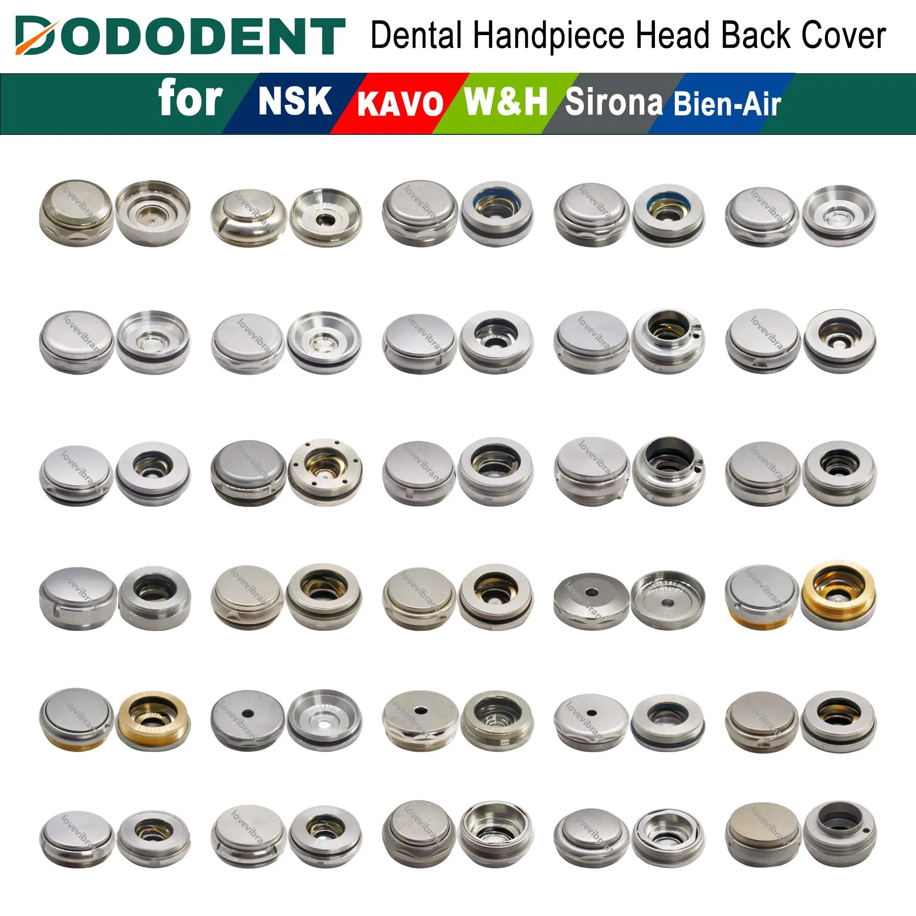 

Стоматологический наконечник из нержавеющей стали, задняя крышка для WH NSK KAVO Sirona Bien Air, высокоскоростной наконечник, запасные части для стоматологии