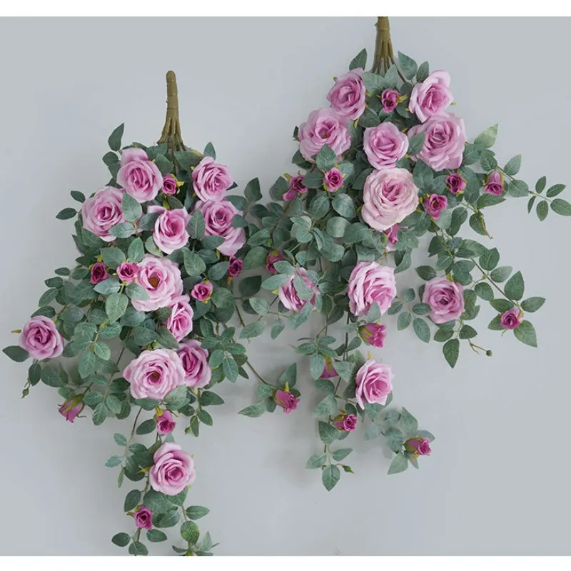 6 ألوان محاكاة باقة الورد لباب نافذة حديقة الديكور التصوير المناظر الطبيعية 22 الفرنسية ارتفع فاينز