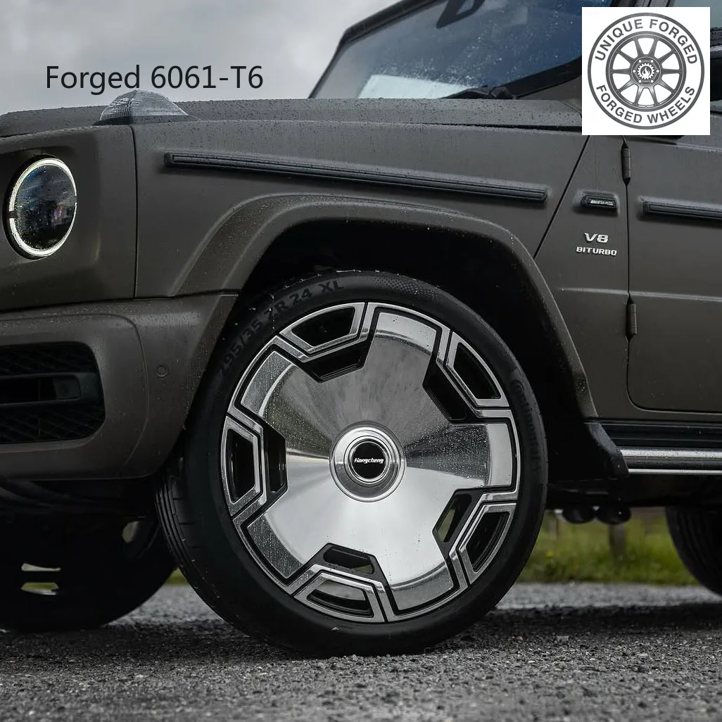 2026 New Design Custom Forged Rims 19-23 Inch 5x112 5x120 5x114.3 Luxury Passenger Car Wheels
