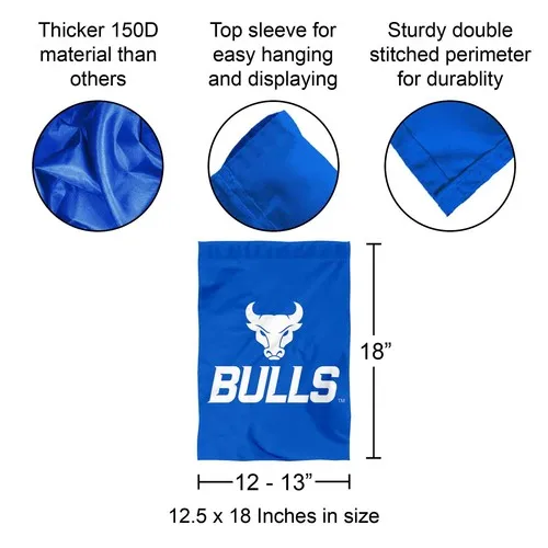 UB Bulls New Logo Garden Flag and Yard Banner hhp