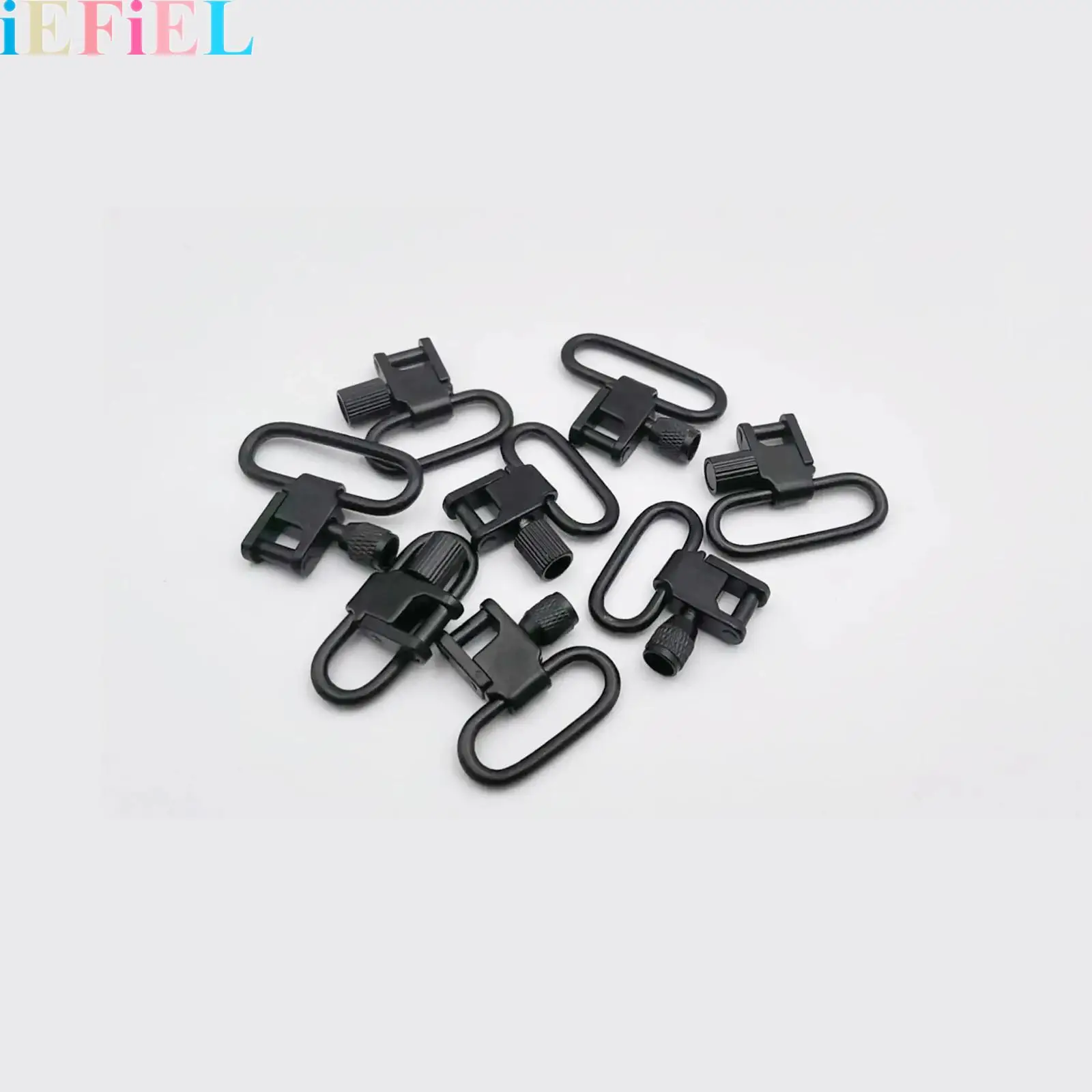 

10Pcs Swivel Sling Zinc Alloy Quick-detach Backpacking Carabiners Sling Mount 1.25 Inches Sling Swivels