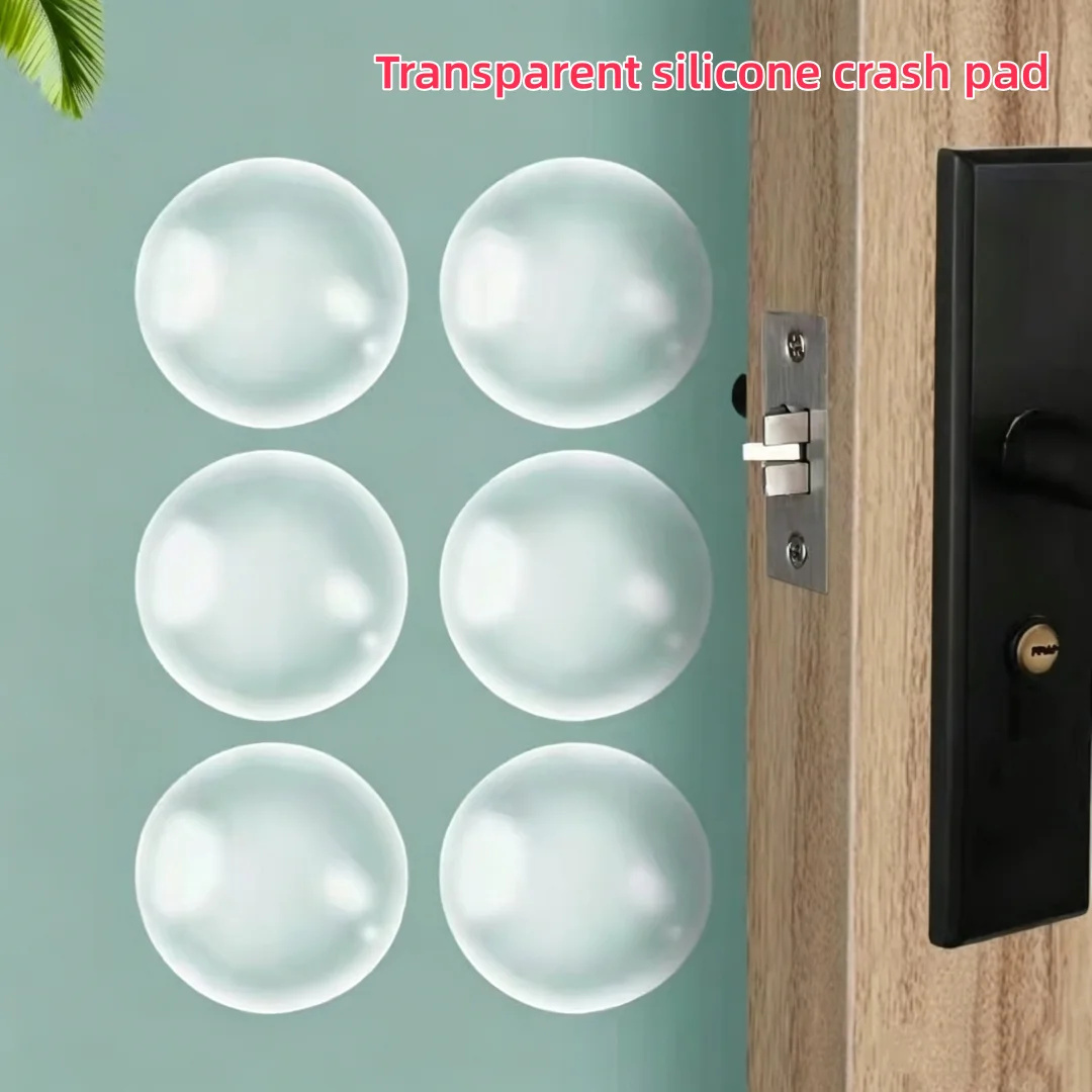 Transparent Silicone Anti-Collision Pad, Used for Cabinet, Table Corner Protection Pad and Soft Enclosed Noise Reduction Pad