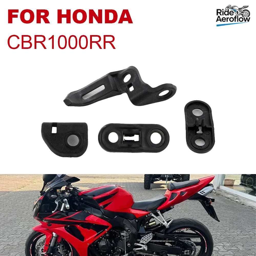 

Комплект из 4 черных ABS-обтекателей с фиксированными кронштейнами для Honda CBR1000RR 2008-2016 годов