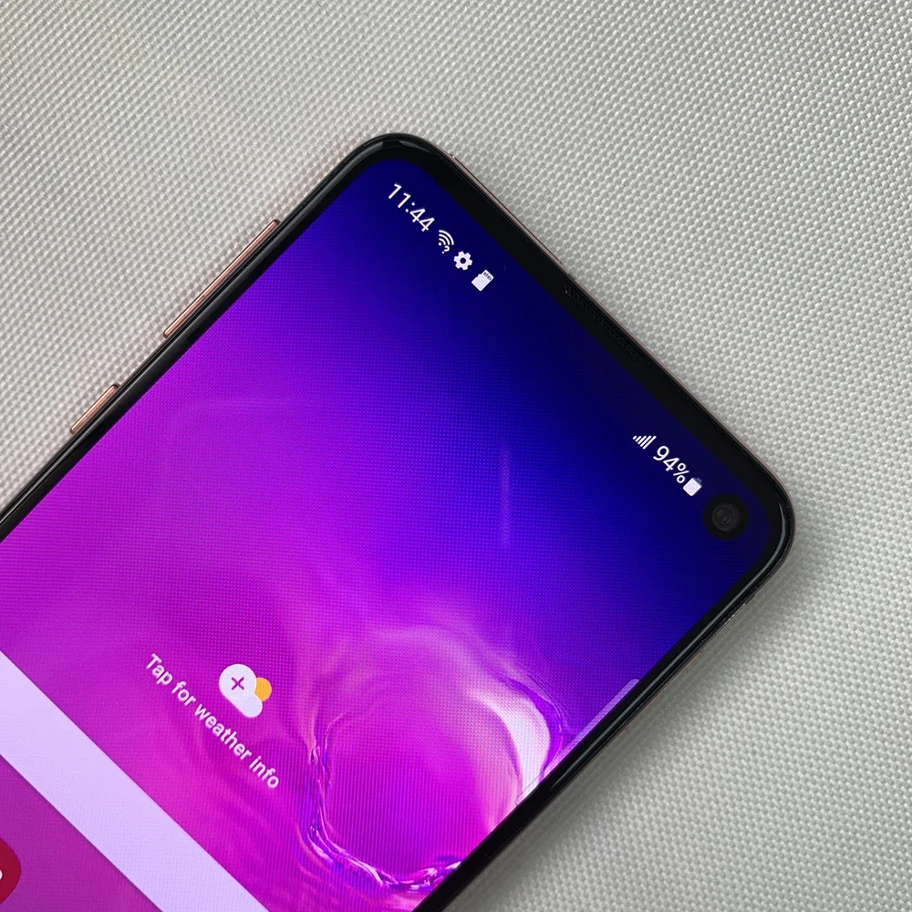 هاتف سامسونج جالاكسي S10e G970U1 G970F 4G الأصلي 5.8 "6GB RAM 128GB ROM الهاتف المحمول 12MP + 16MP + 10MP ثماني النواة الهاتف الذكي #2