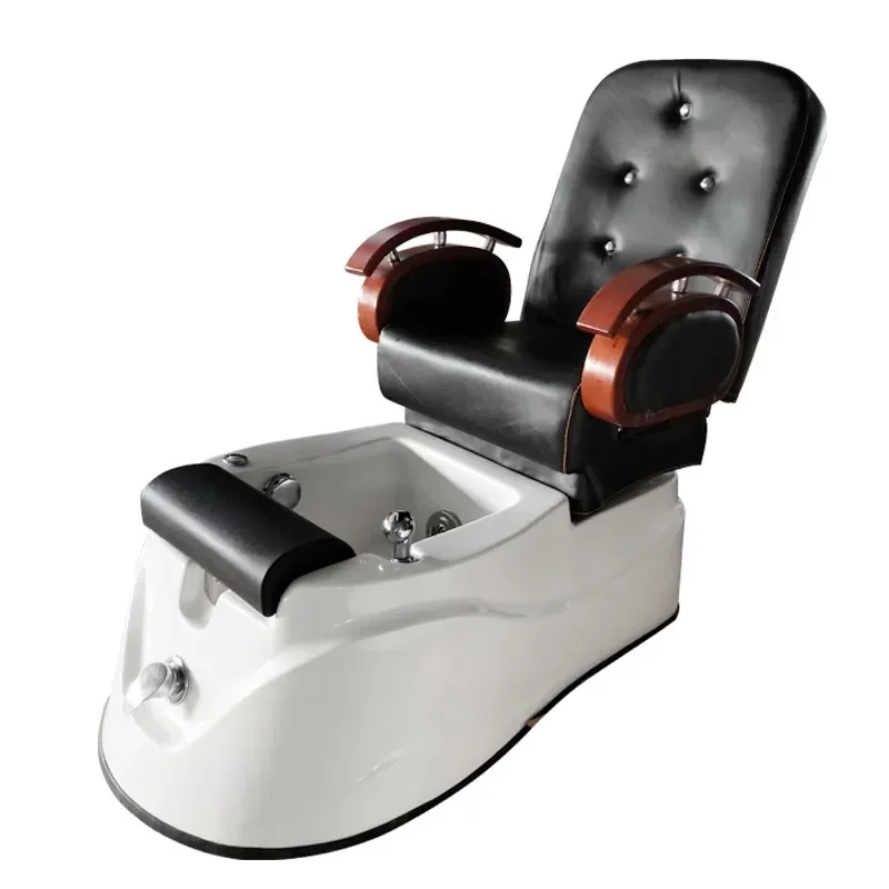Electric Foot Therapy Chair Surf Foot Massage with Kneading Fully Automatic Folding Foot Washing Spa Machine for Home Use