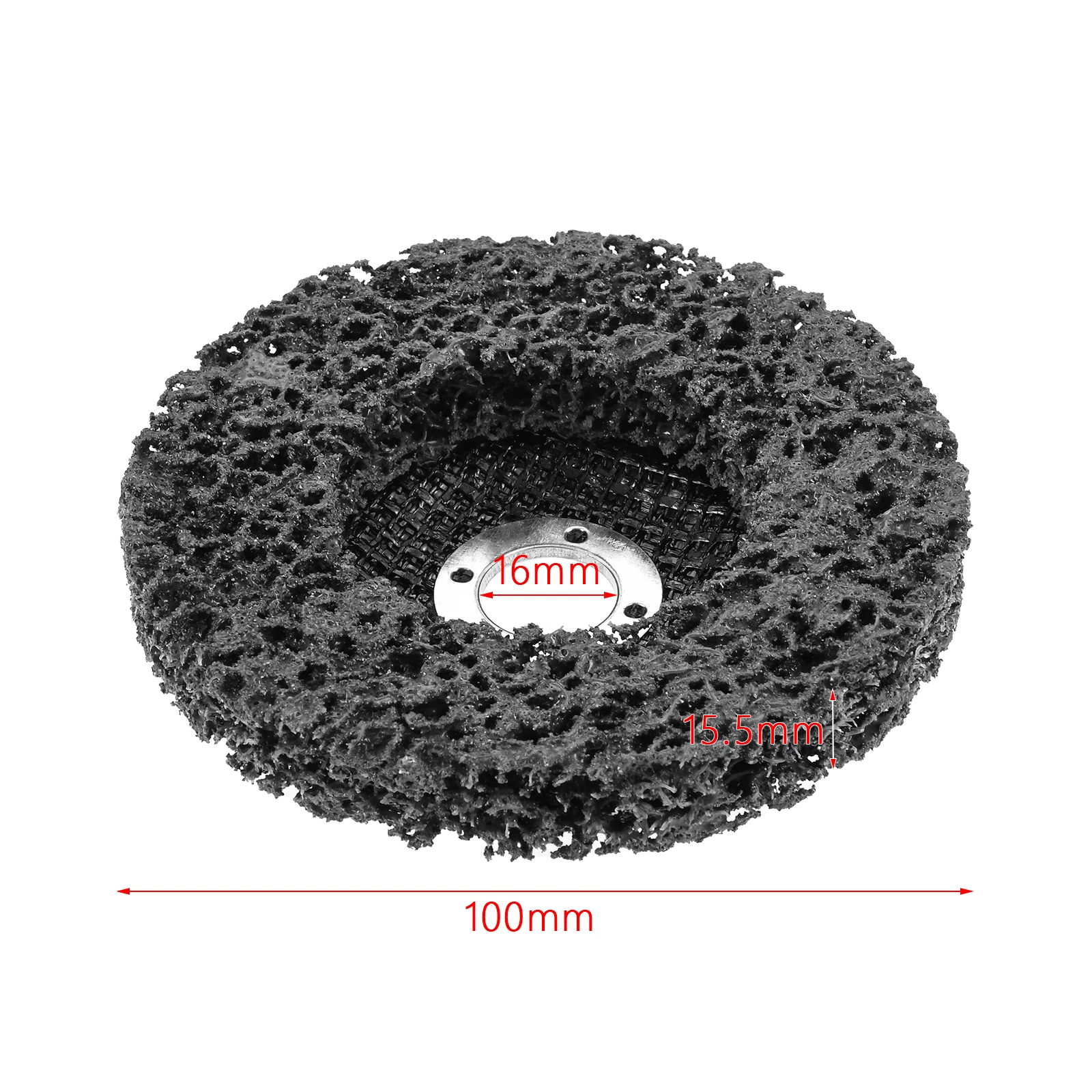 5pcs 4 Inch Stripping Disc Rust Remover Wheel for Angle Grinders Clean Remove Paint Grinding Polishing for Wood Metal Fiberglass