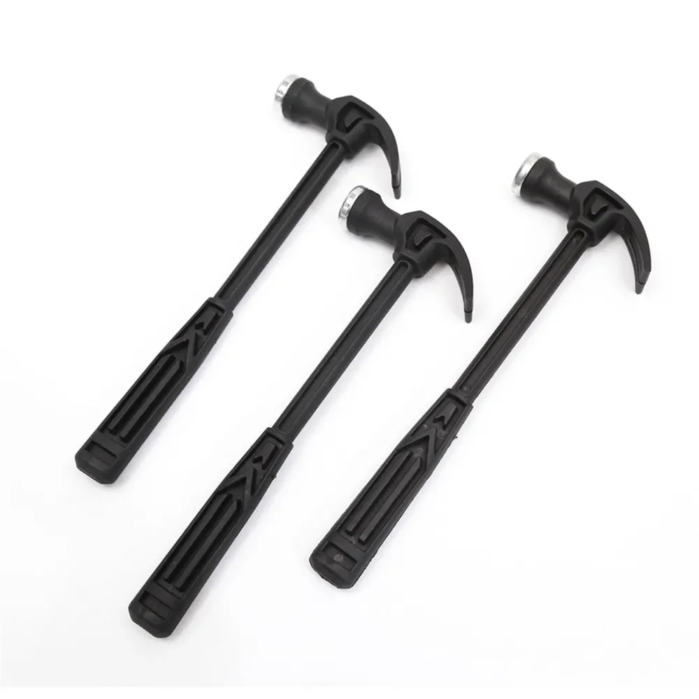 Small Simple Hammer Mini Portable Hammer Small Metal 3 Piece Mini Claw Hammer Home Emergency Safety Escape Tool