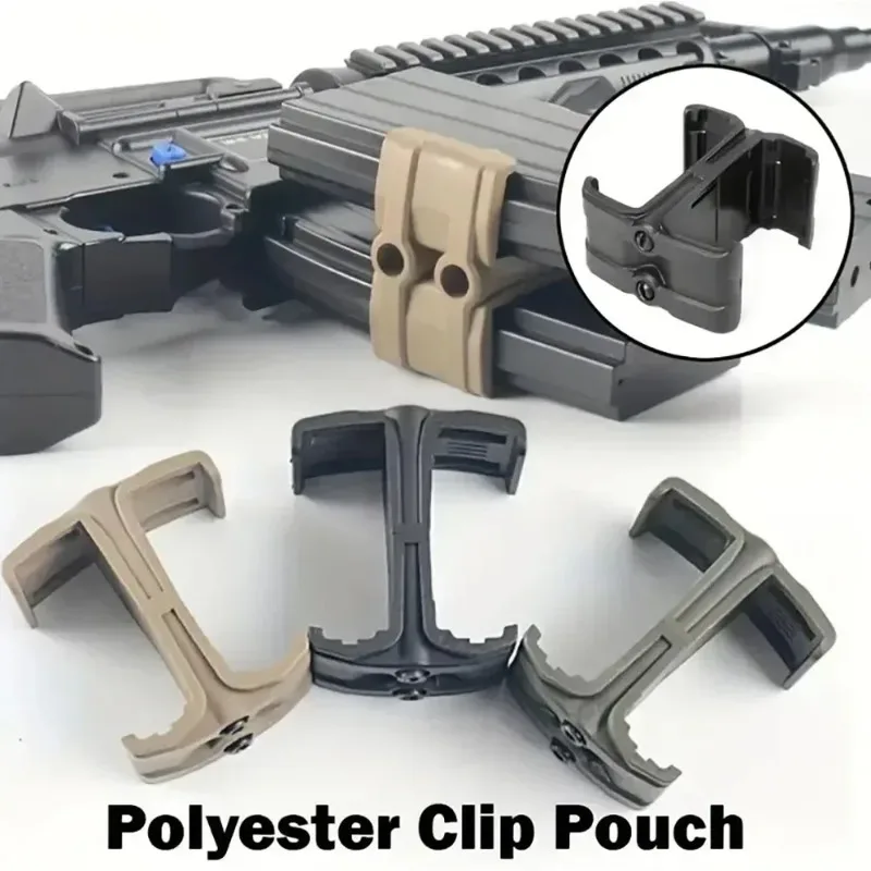 2026 Universal Clip Rifle Dual Parallel Magazine for AK AR15 M4 Mag595 Airsoft Link Round Cartridge Speed Loader Gun Accessories