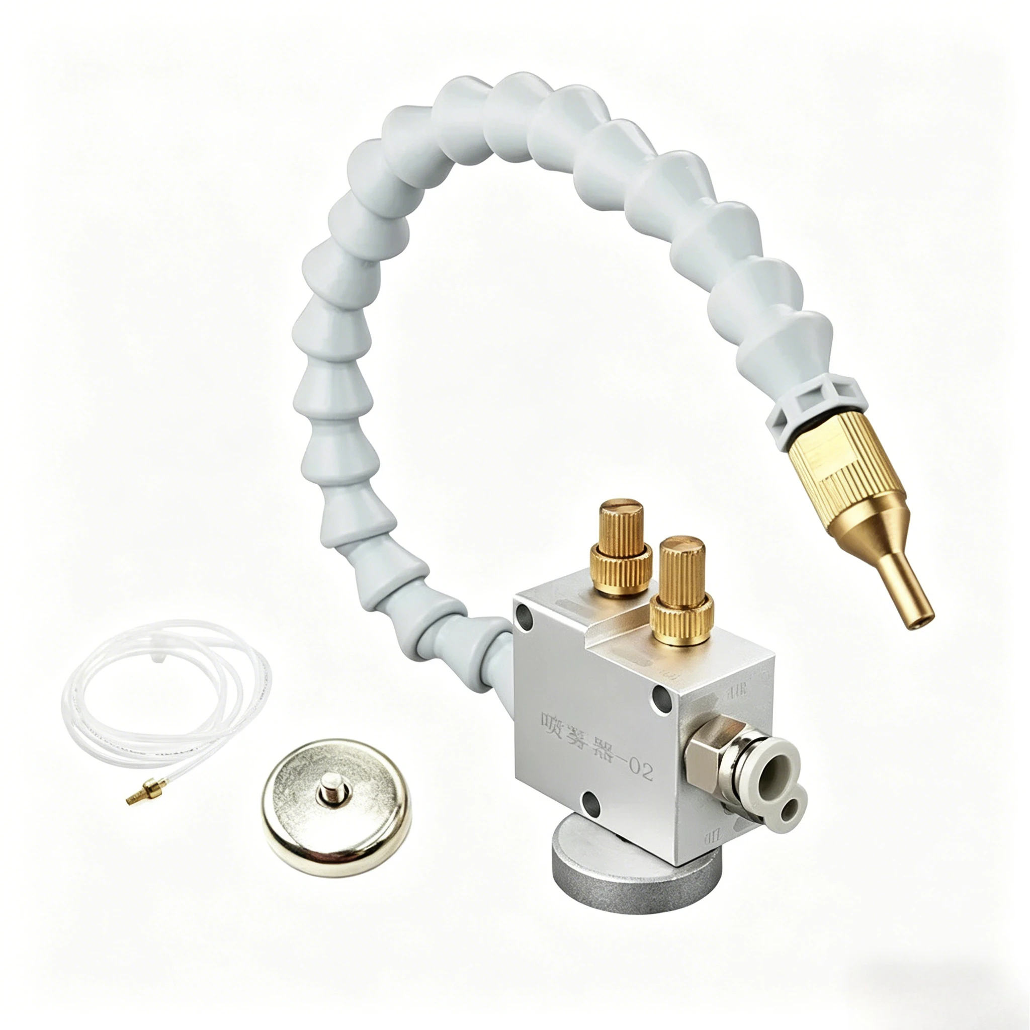 Machine Tool Cooling Sprayer Universal Lathe Engraving Machine Processing Water Pipe Pneumatic Dust Removal Assembly Oil Mist