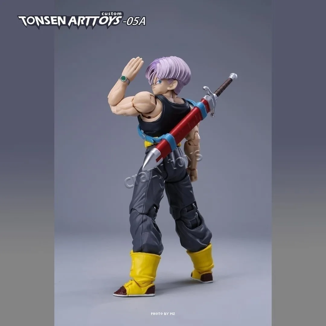 

In Stock Momo Toy Dragon Ball Z Super Saiyan SSJ SSJ2 Trunks 05a 05b Action Figure Model Toy Collection Gift