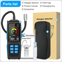 Analyseur de gaz halogénés Freon R22 R32 R134a, détecteur de fuites de réfrigérant pour climatiseur R404a R410a R123a 0-1000PPM HVAC HFC/HCFC 6