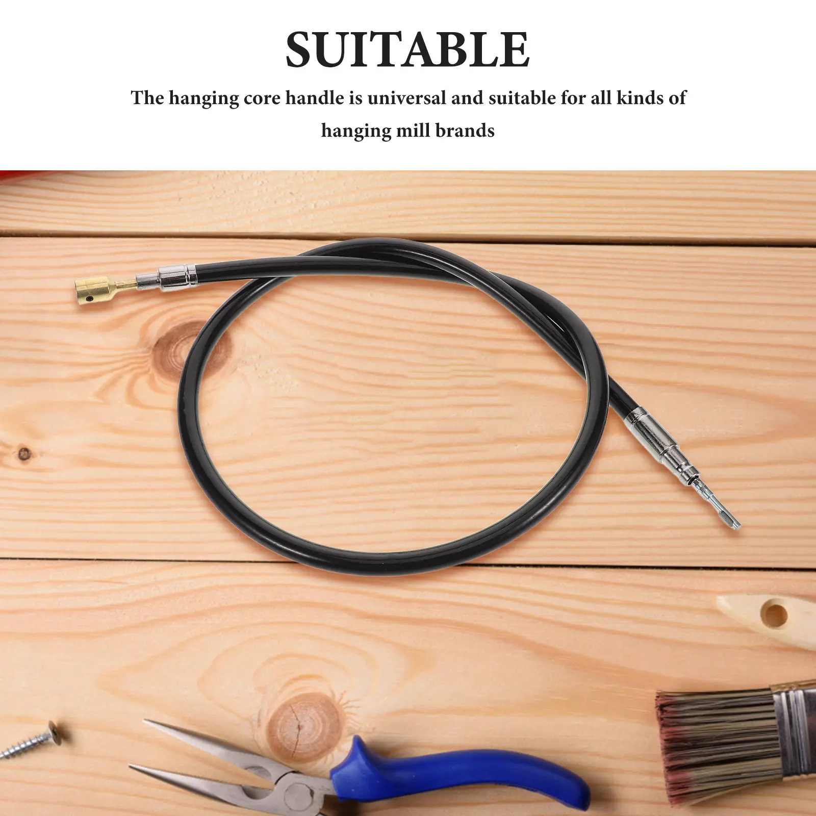 Flex Shaft Extension Universal Hanging Electric Grinder Stainless Steel Rubber Hose Precise Mill Tool Accessories for Carving view 3