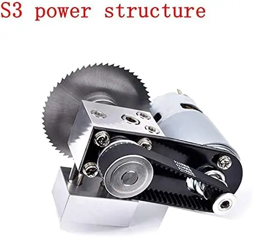 Imagem -03 - Mini Serras de Mesa Elétrica Bancada Saw Faça Você Mesmo Household Modelo Máquina de Corte 775 Motor 63 mm Lâmina s3 96w