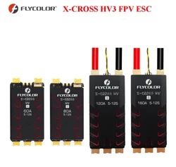 FLYCOLOR X-cross HV3 ESC through machine governor ESC BL-32 bit 5-12S 60A 80A 120A 160A