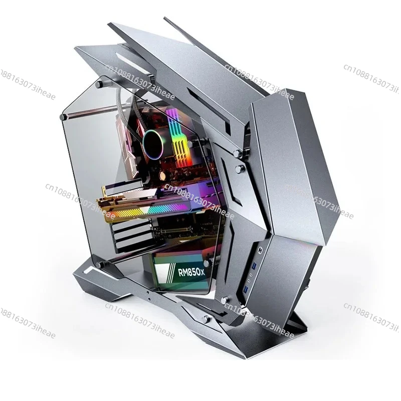

Jonsbo MOD3 E-ATX Чехол для киберспорта ATX MATX ITX Полностью алюминиевый игровой корпус Серый Черный 5 В ARGB Машина Световой эффект 6 Положение вентилятора
