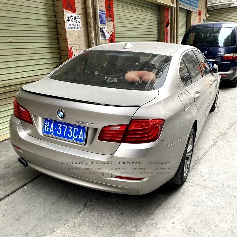 For BMW F10 F18 2011 2012 2013 2014 2015 2016 M STYLE ABS Rear Spoiler Tail Trunk Boot Wing Decoration Car Styling